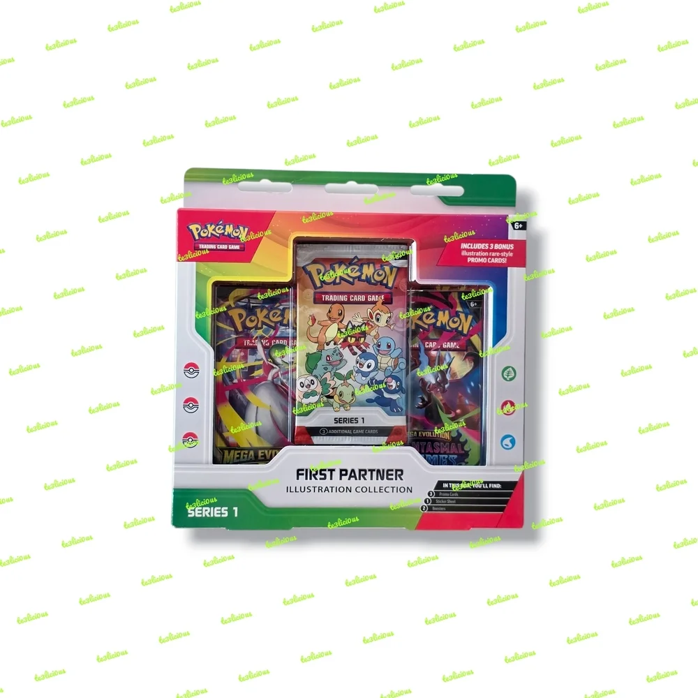 POKÉMON TRADING CARD GAME FIRST PARTNER IllUSTRATION COLLECTION: SERIES 1